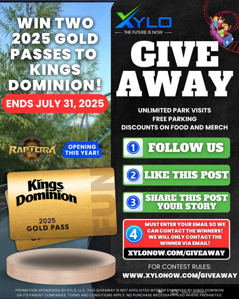 Kings Dominion Gold Pass Giveaway